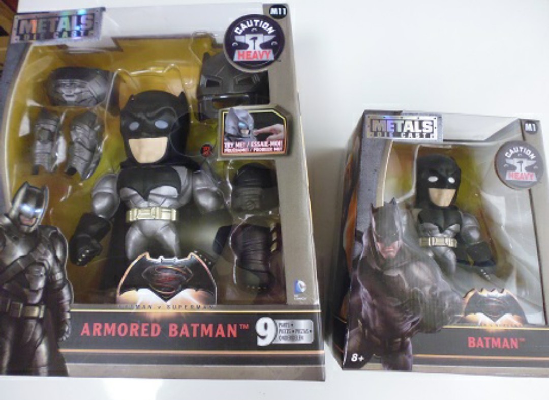 JADA TOYS 2体セット バットマンvsスーパーマン METALS DIE CAST メタルズダイキャスト BATMANvsSUPERMAN フィギュア拍卖