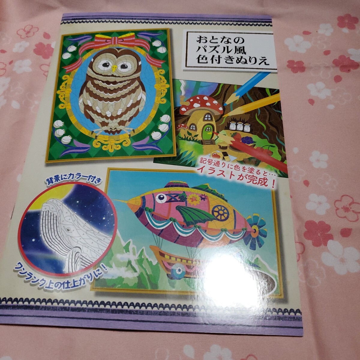 大人のパズルぬりえB拍卖