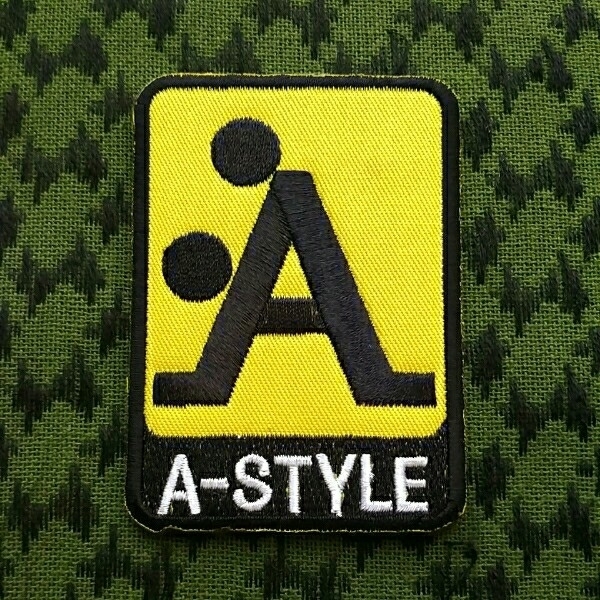 A-STYLE 刺繍パッチ ワッペン ベルクロ仕様 サバゲー ワッペン ベルクロ サバゲー 拍卖