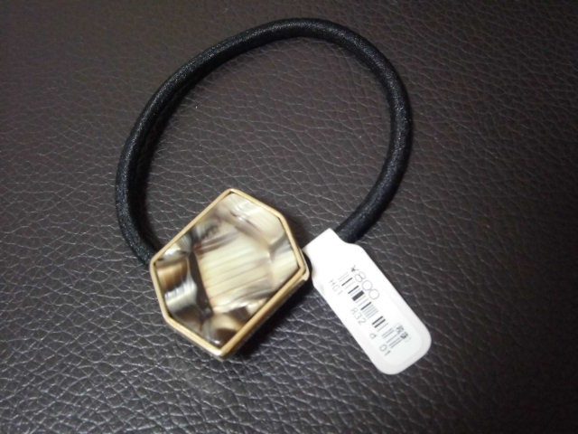 ★★★【112】ヘアゴム★6角形 ブラウン系★定価800円★★★拍卖