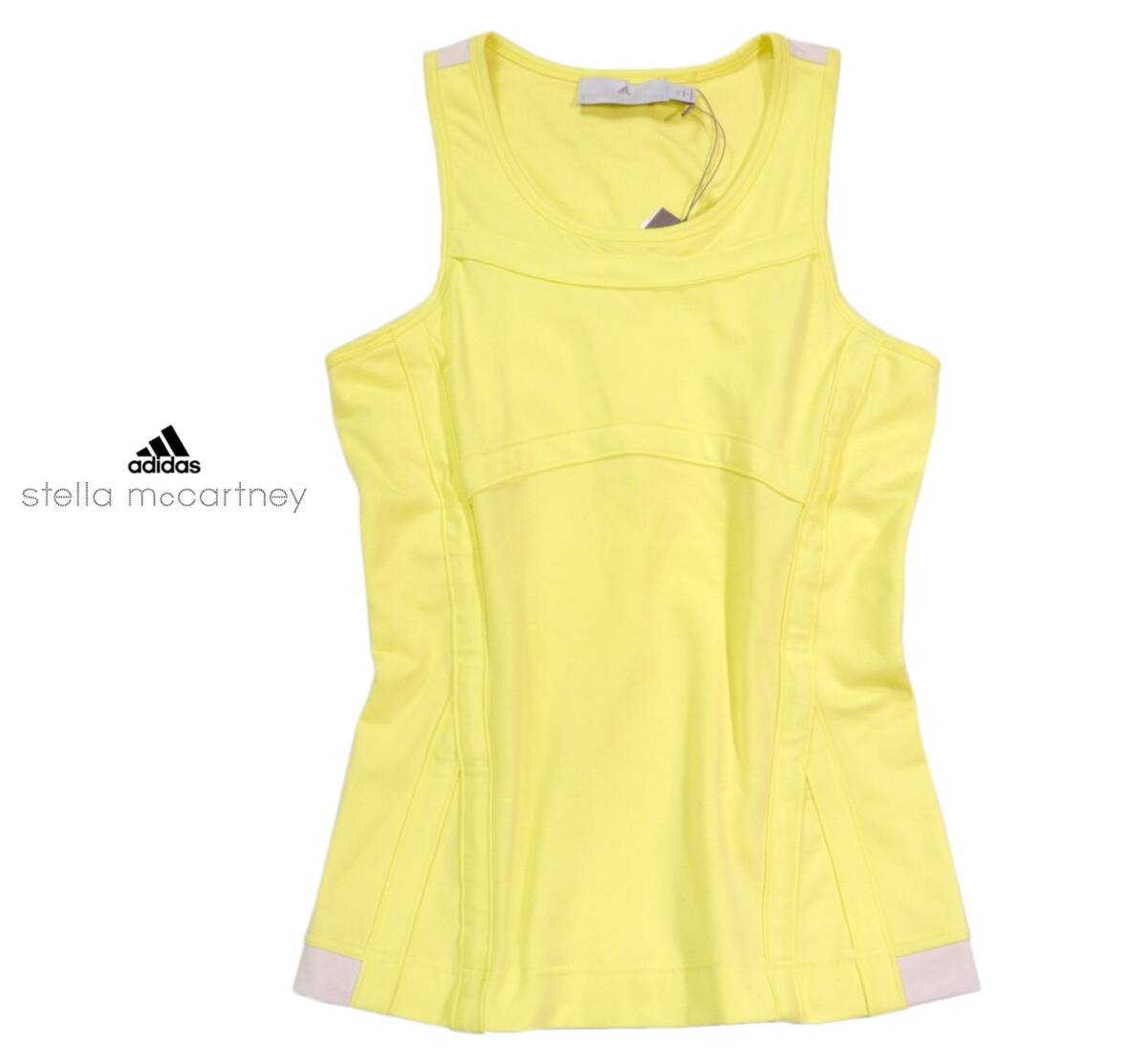 未使用 アディダス ステラマッカートニー adidas 大人カジュアルスポーティー☆ デザイン プルオーバー カットソー タンクトップ OT拍卖