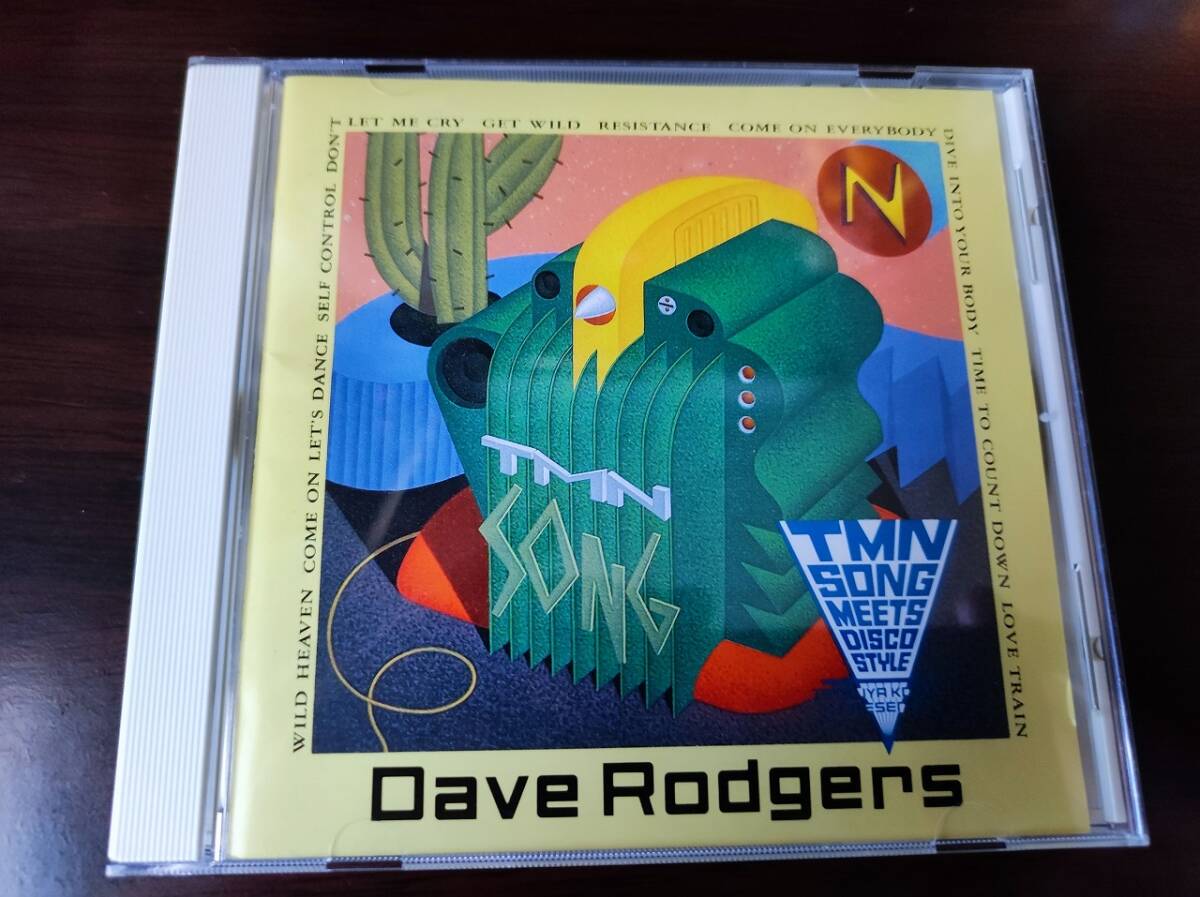 中古CD Dave Rodgers 「TMN SONG MEETS DISCO STYLE」 TMNソング・ミーツ・ディスコ・スタイル デイヴ・ロジャース 拍卖