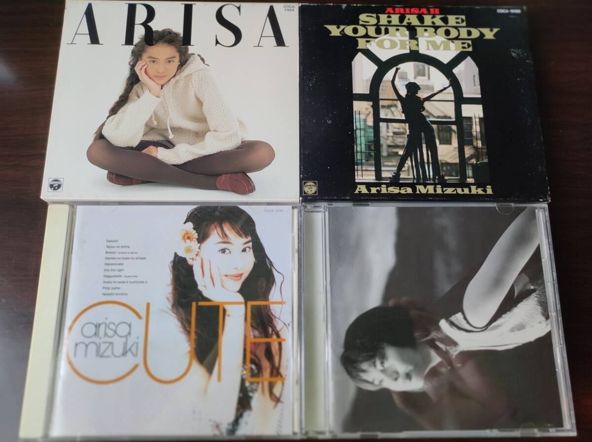 【送料無料】 中古CD 4枚セット 観月ありさ 「ARISA」 「SHAKE YOUR BODY FOR ME」 「cute」 「innocence」拍卖