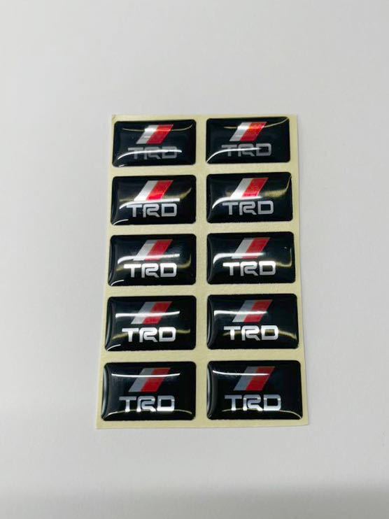 TOYOTA トヨタ TRD ロゴミニ ステッカー 10枚.拍卖