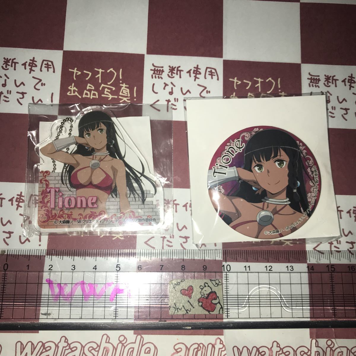 ◆獲後未使用◆新品◆非売品◆【ソード・オラトリア】ダンジョンに出会いを求めるのは間違っているだろうか外伝 缶バッチ他1 ティオネ拍卖