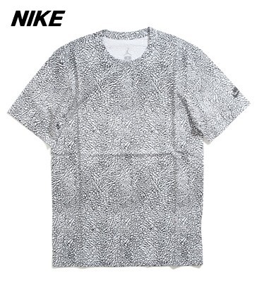 S 新品【NIKE AIR JORDAN 3 ELE S/S TEE 801581-100 ナイキ エア ジョーダン 3 Tシャツ エレファントパターン】拍卖