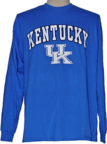 新品 即決 NCAA ケンタッキー大 ロングスリーブTシャツ Lサイズ 送料込拍卖