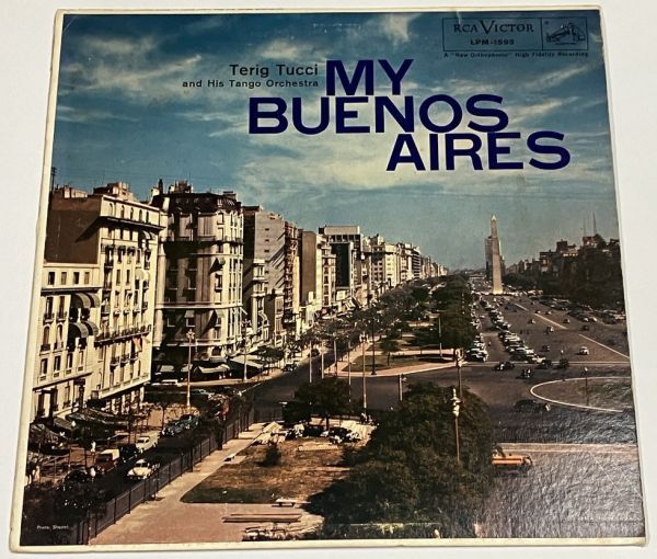 TERIG TUCCI / MY BUENOS AIRES LPレコード テリグ・トゥッチ タンゴ拍卖