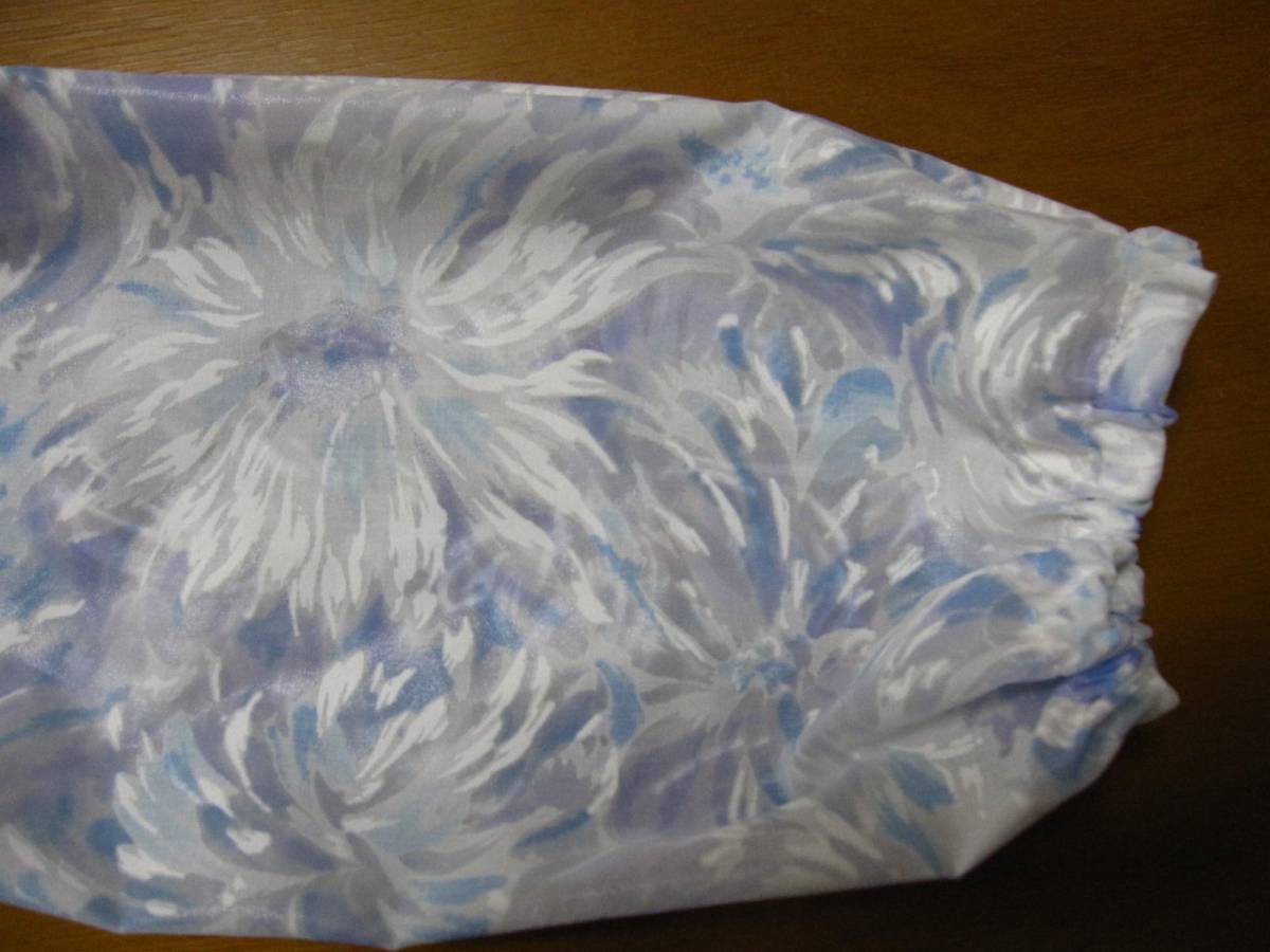 手作り 腕抜き アームカバー ハンドメイド 防水 UV加工 花模様 兼用 男女 掃除 園芸 草取 腕カバー 秋 冬 季節気にせず使用可 透け感あり拍卖