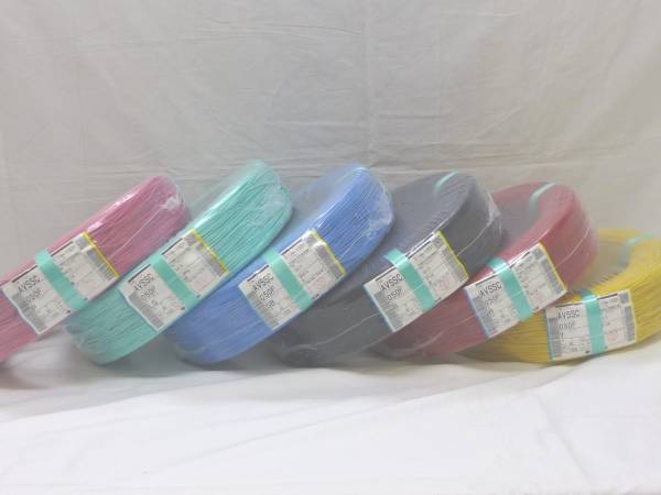 切売り!! AVSSC 0.5sq 自動車用薄肉低圧電線 10m単位拍卖