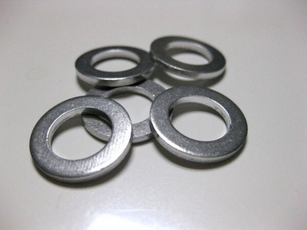 格安 オイルドレンパッキン(アルミワッシャー) 未使用新品5枚セット・最落無 郵送¥84可拍卖