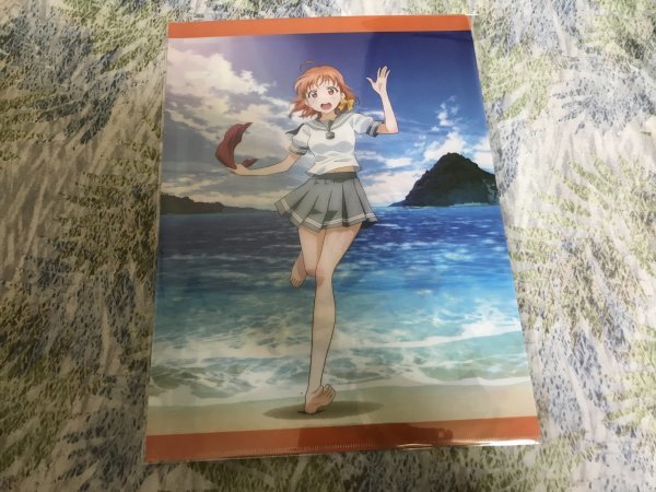d252クリアファイル 高海千歌 クリアホルダー Ver.7拍卖
