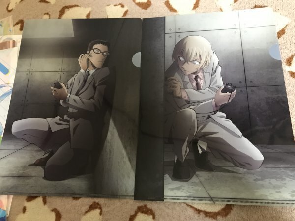 d085クリアファイル 劇場版 名探偵コナン ゼロの執行人 AnimeJapan2018 安室 風見 2枚セット拍卖