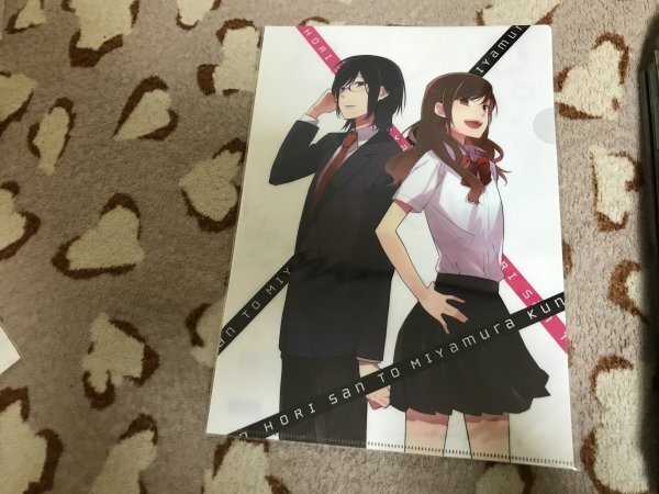 d091クリアファイル ホリミヤ 堀さんと宮村くん ホリミヤ HERO 萩原ダイスケ ムービック2拍卖
