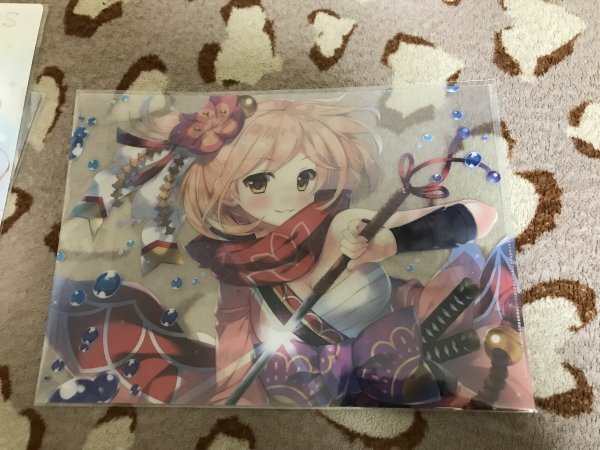 d085クリアファイル グランブルーファンタジー ジータ C96/しぐにゃん拍卖