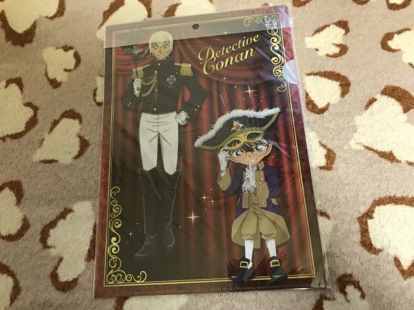 d096クリアファイル 名探偵コナン ムービック 仮面舞踏会  安室 キッド拍卖