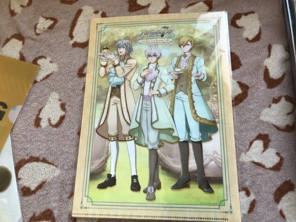 d092クリアファイル アイドリッシュセブン コラボカフェ Garden tea room 壮五 環 ナギ拍卖