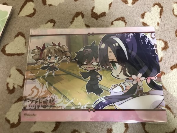 d095クリアファイル クナド国記 (Purple software) 克 , アサヒナヒカゲ , こもわた遙華( メロンブックス特典拍卖