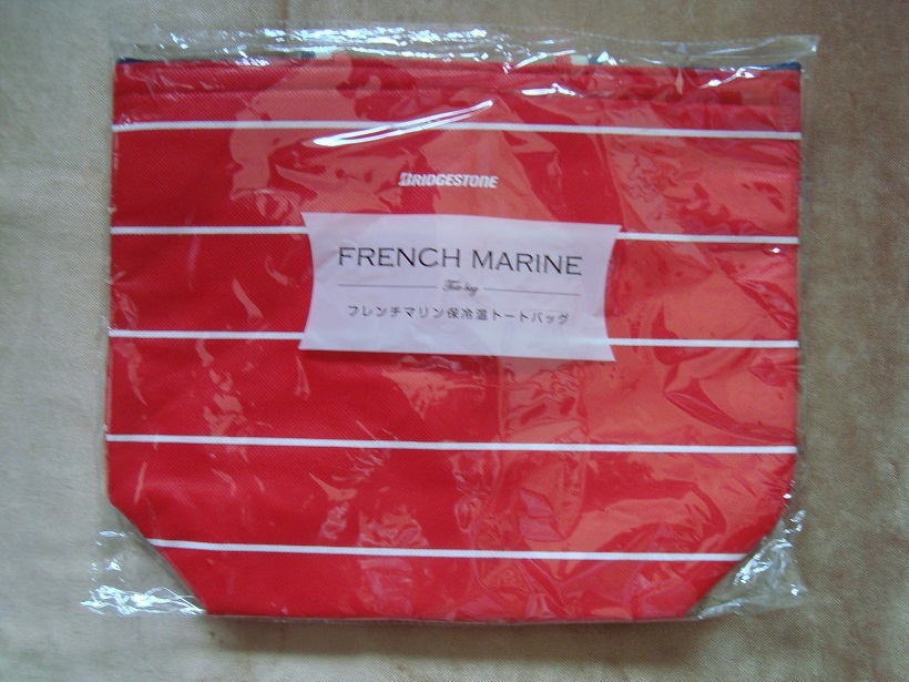 トートバッグ ブリジストン フレンチマリン保冷 エコバッグ ノベルティ 未使用品拍卖