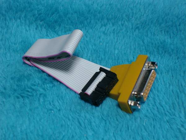 マザーボート接続 RS-232Cケーブルコネクター 未使用品 送料無料拍卖