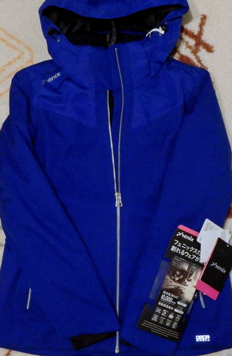 送料無料!高機能 フェニックス スキー ジャケット パンツ 上下セット Bi-Color Snow Marble W's Two Piece Sサイズ ブルー拍卖