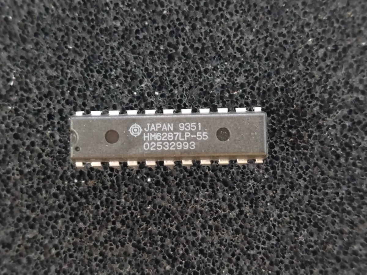 HM6287LP-55 日立製 64Kビット CMOS SRAM拍卖
