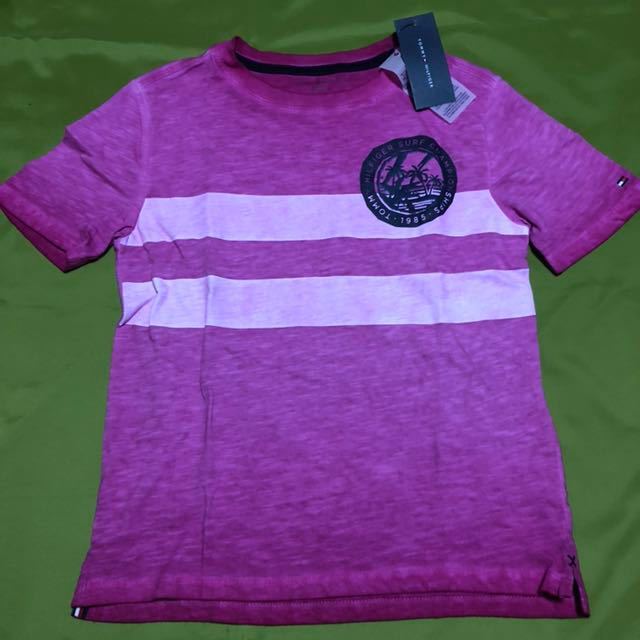 即決★新品未入荷 トミーヒルフィガー 半袖Tシャツ M(8~10)拍卖