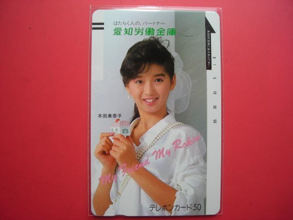 本田美奈子 愛知労働金庫 110-5434 未使用テレカ拍卖