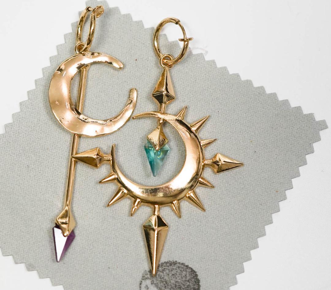 甲斐田晴 イヤリング コスプレ 戦闘服 フェイクピアス にじさんじ 月金拍卖