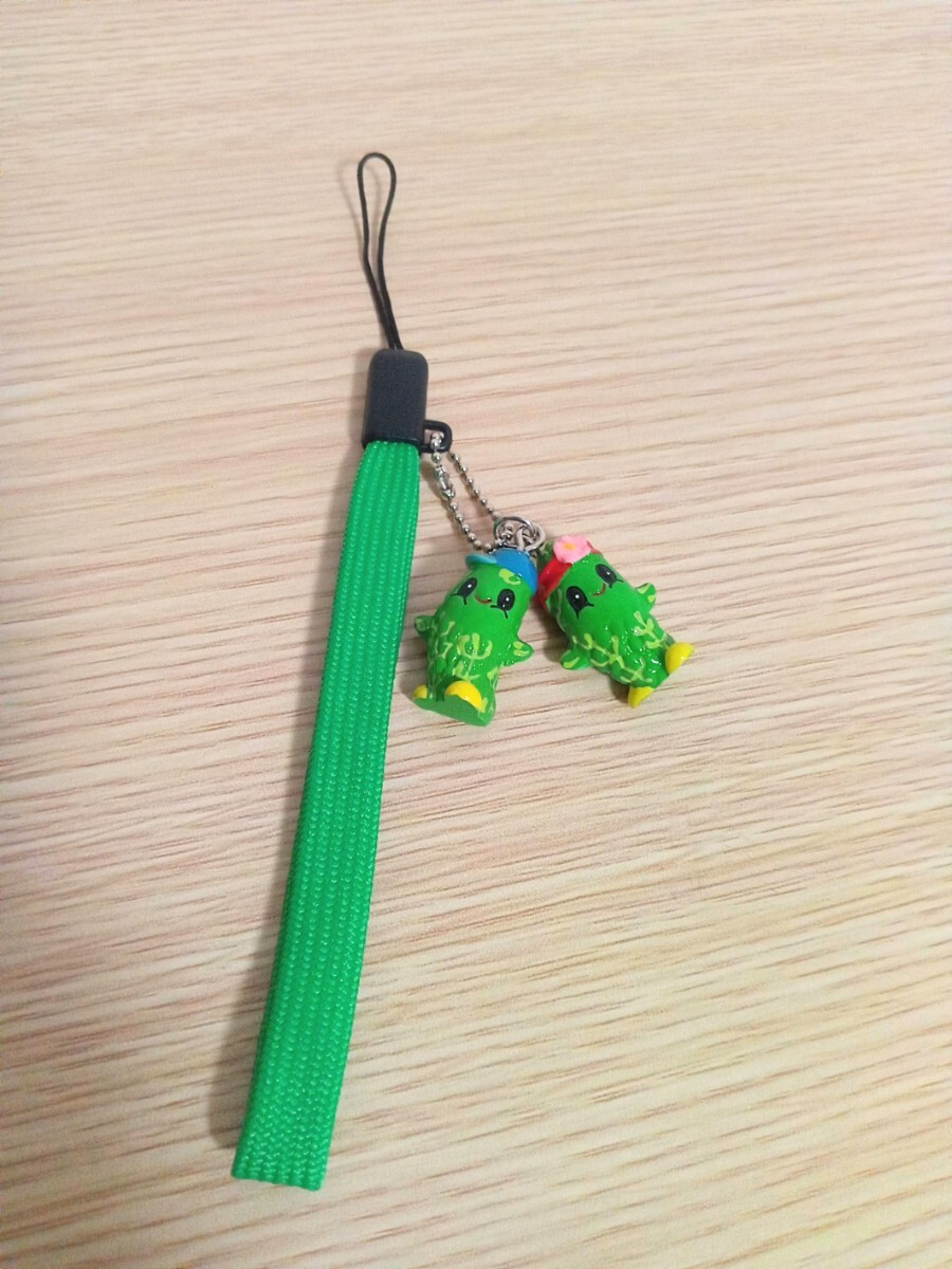 沖縄県 ゴーヤー ストラップ 沖縄県限定 かわいい グリーン 緑拍卖