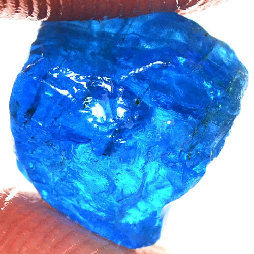 4.45カラット! アフリカ産 天然非加熱アパタイト ルース 原石拍卖