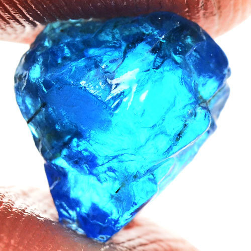 4.05カラット! アフリカ産 天然非加熱アパタイト ルース 原石拍卖