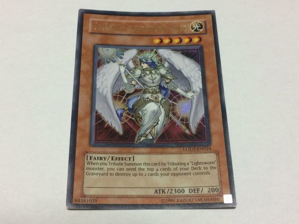 遊戯王 LODT ライトロードエンジェル ケルビム 英語版 ウルトラ拍卖