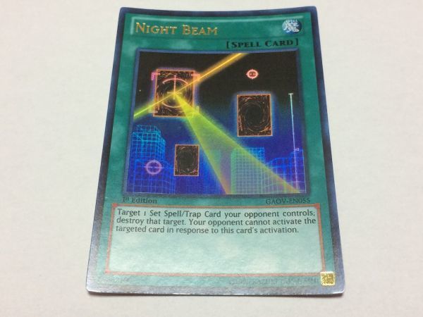 遊戯王 GAOV ナイト・ショット 英語版 1st ウルトラ拍卖