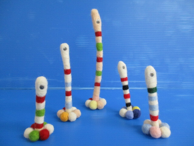 【ハンドメイド】★チンアナゴいろいろセット★羊毛フェルト 拍卖