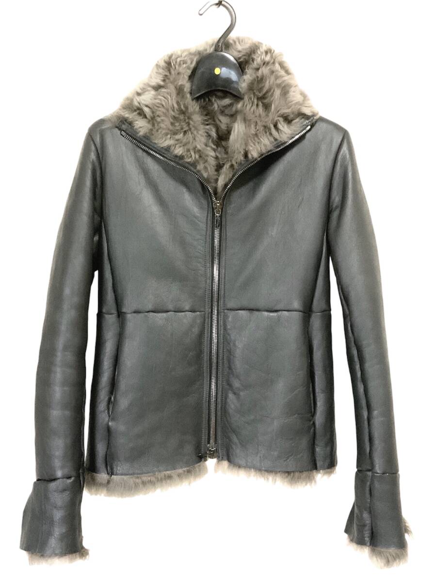 未使用 incarnation(ex:ISAMU KATAYAMA BACKLASH)/シープレザームートンライダース 総裏地 XS 黒 KAZUYUKI KUMAGAI GUIDI julius leon ma+拍卖