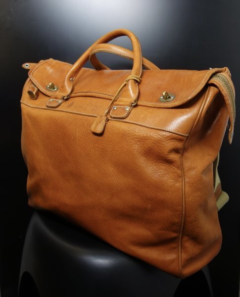 TK 希少 『雰囲気◎オールレザー仕様』 felisi フェリージ 20192 ボストンバッグ 大型ブリーフケース拍卖
