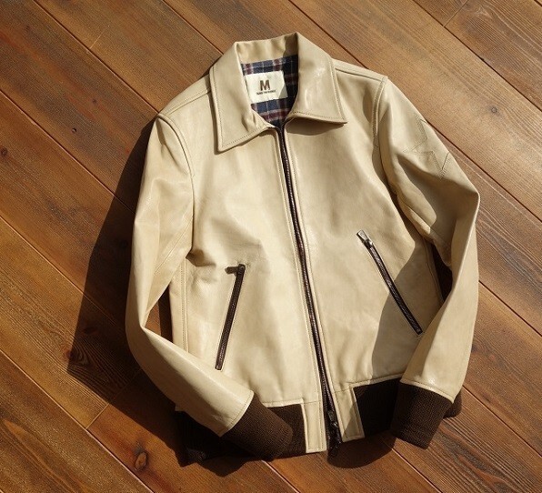 TMN-0279-010 名作 エム M レザージャケット 馬革 ホースレザー TMT拍卖