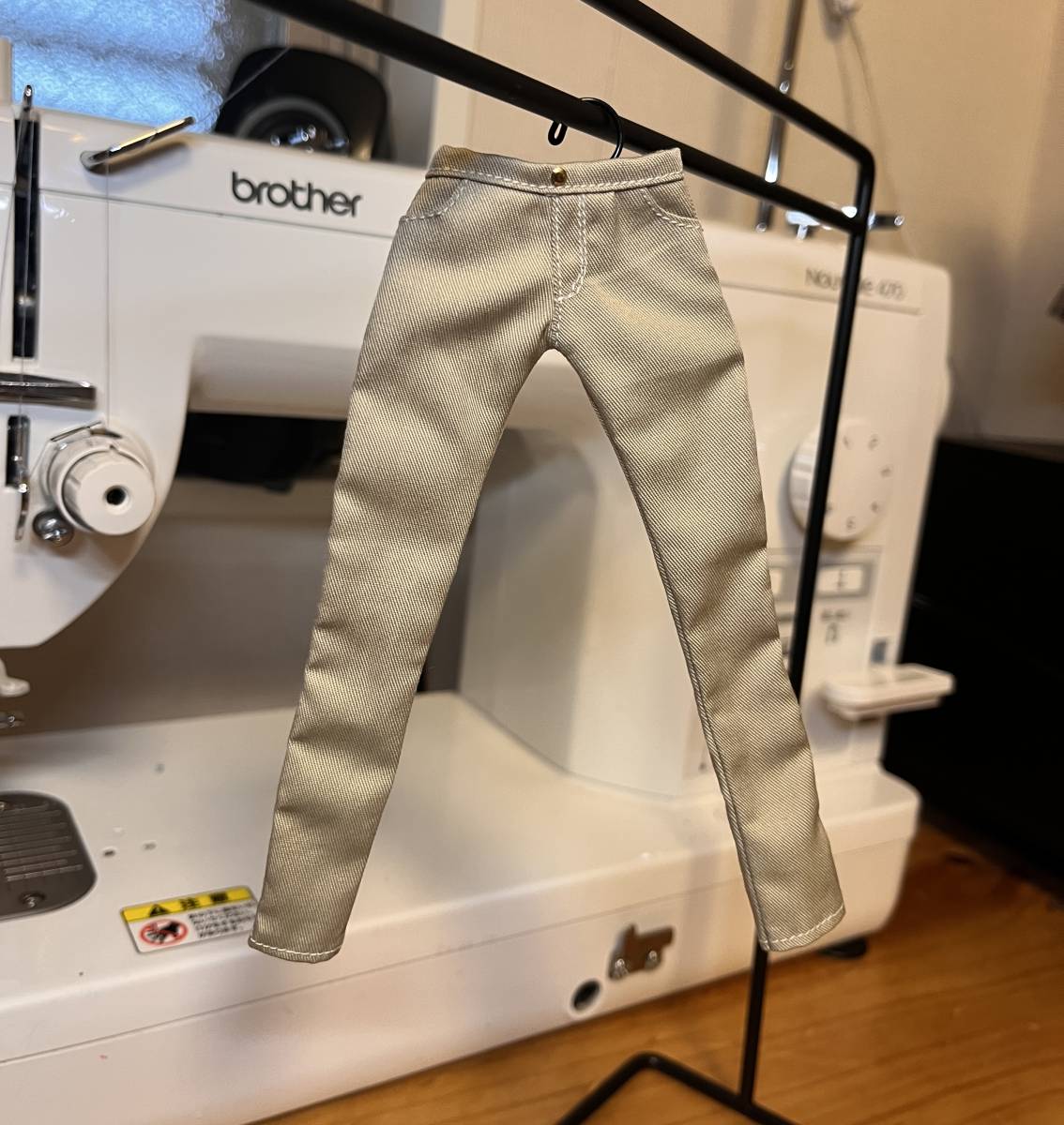 人形服2301-405 momoko用スキニーパンツクリーム拍卖