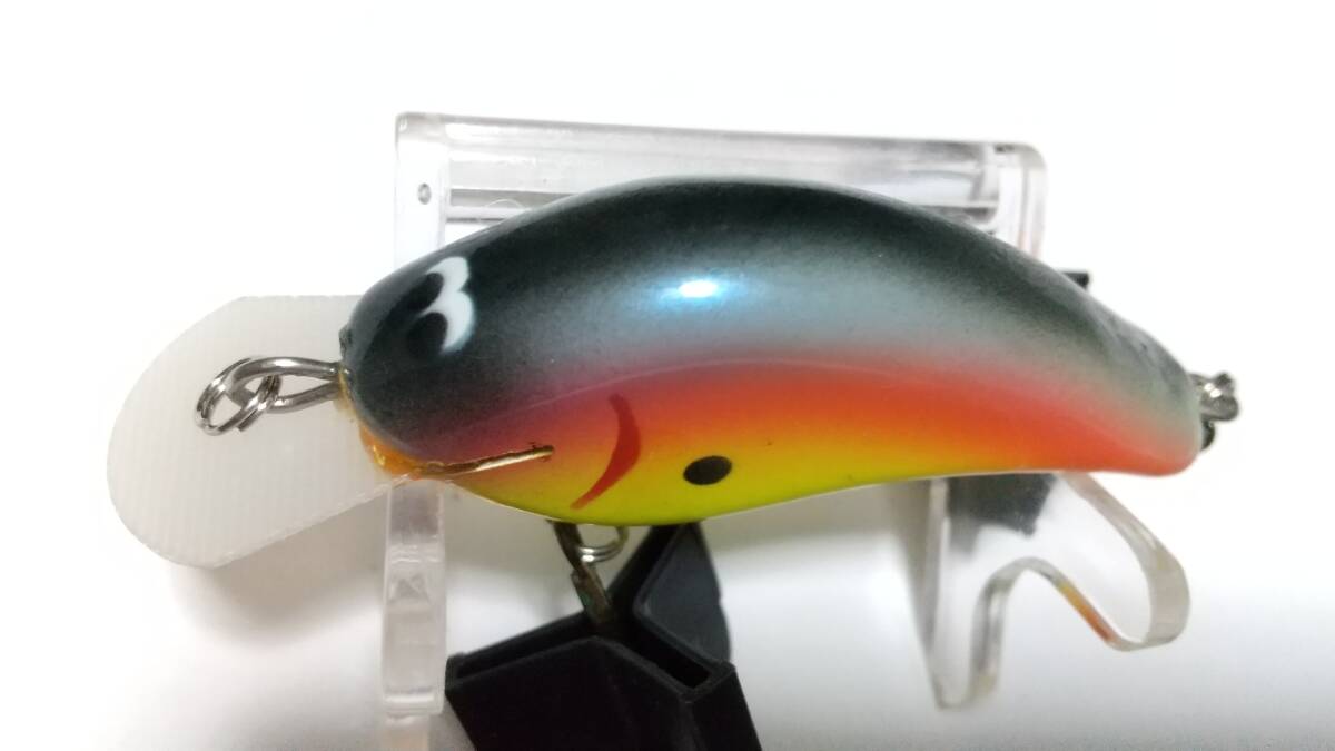 7 秘密のクランク ソニーB Sonny-B ボディ 5.5cm フラットシャッド FLAT SHAD WOOD ウッド フラットサイド シャロー BOX保管未使用品拍卖