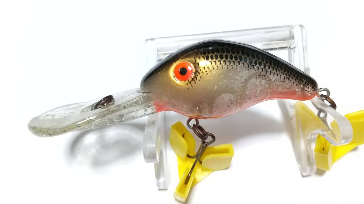 6 マンズ 10+ DIVES to 10feet 全長75mm リップまで 実重9g Mann's シャロークランク Shallow Crank Mans BOX保管未使用品拍卖