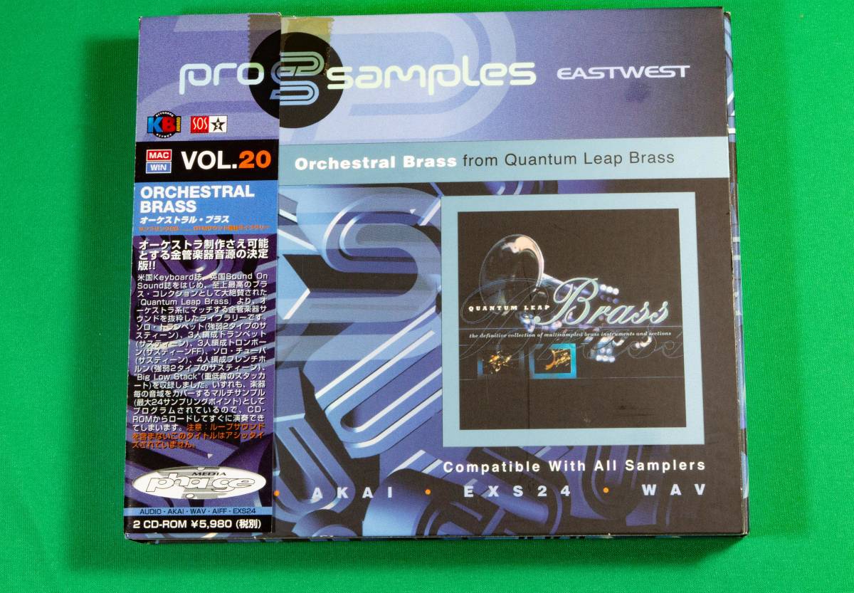 サンプリング音源【 Pro Sanples シリーズ Vol .20 Orchestral Brass 】拍卖