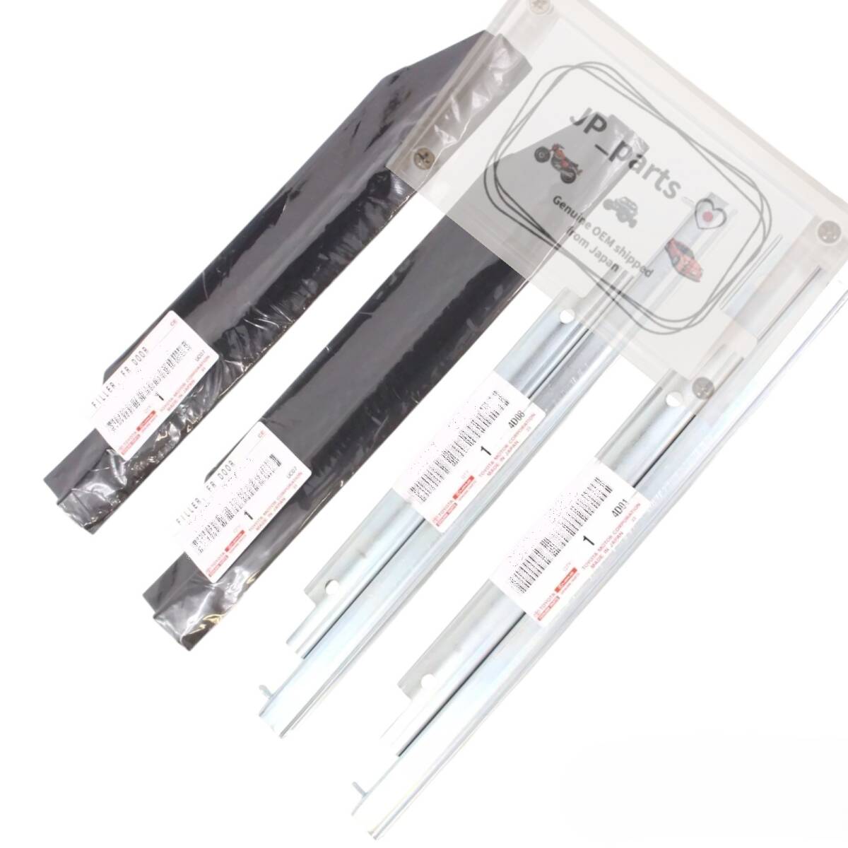 トヨタ 純正 4ランナー 90-94 バックウィンドウレギュレータ トラックチャンネル修理キット 266拍卖