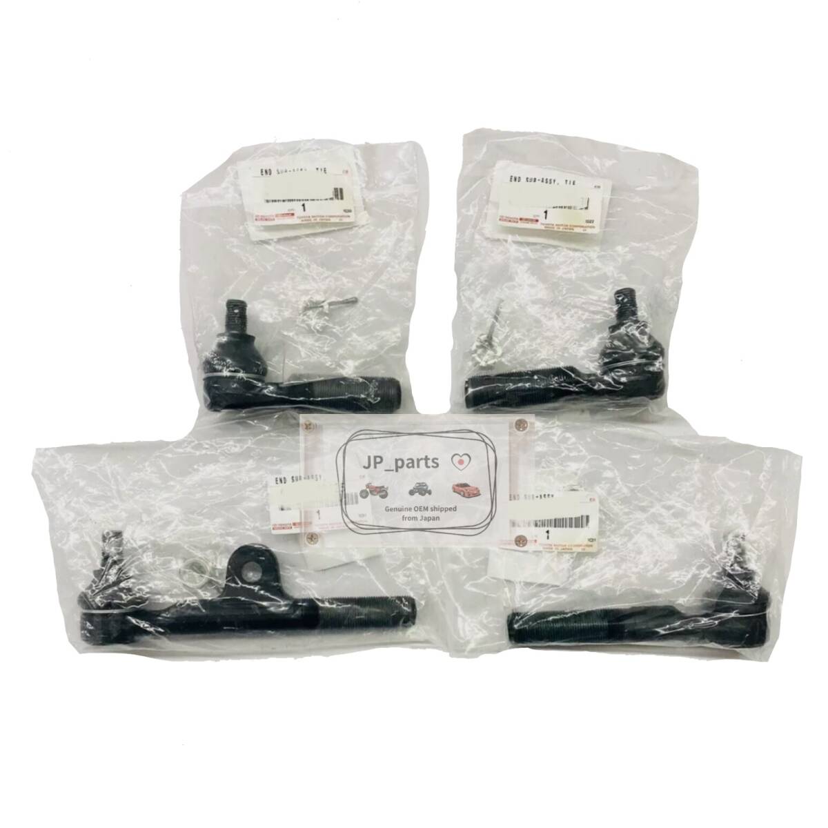 トヨタ ランドクルーザー LX450 FZJ80 FJ80 OEM 純正 リレータイロッドエンドセット NEW 425拍卖