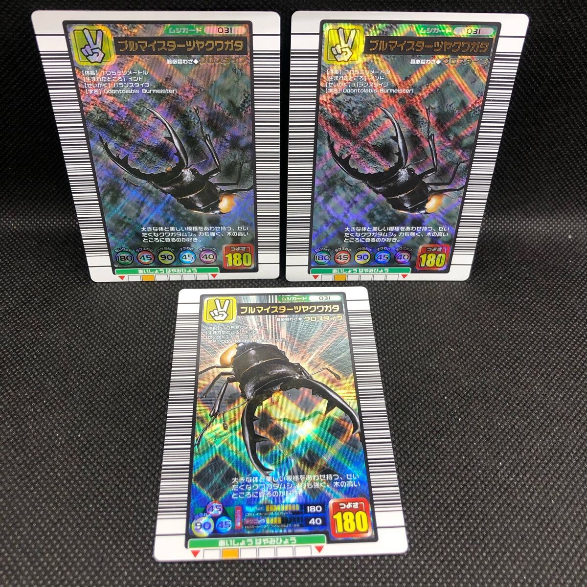 甲虫王者ムシキング ムシキングカード 2004セカンド 2004セカンド+ 2005ファースト ブルマイスターツヤクワガタ 銀 セット拍卖