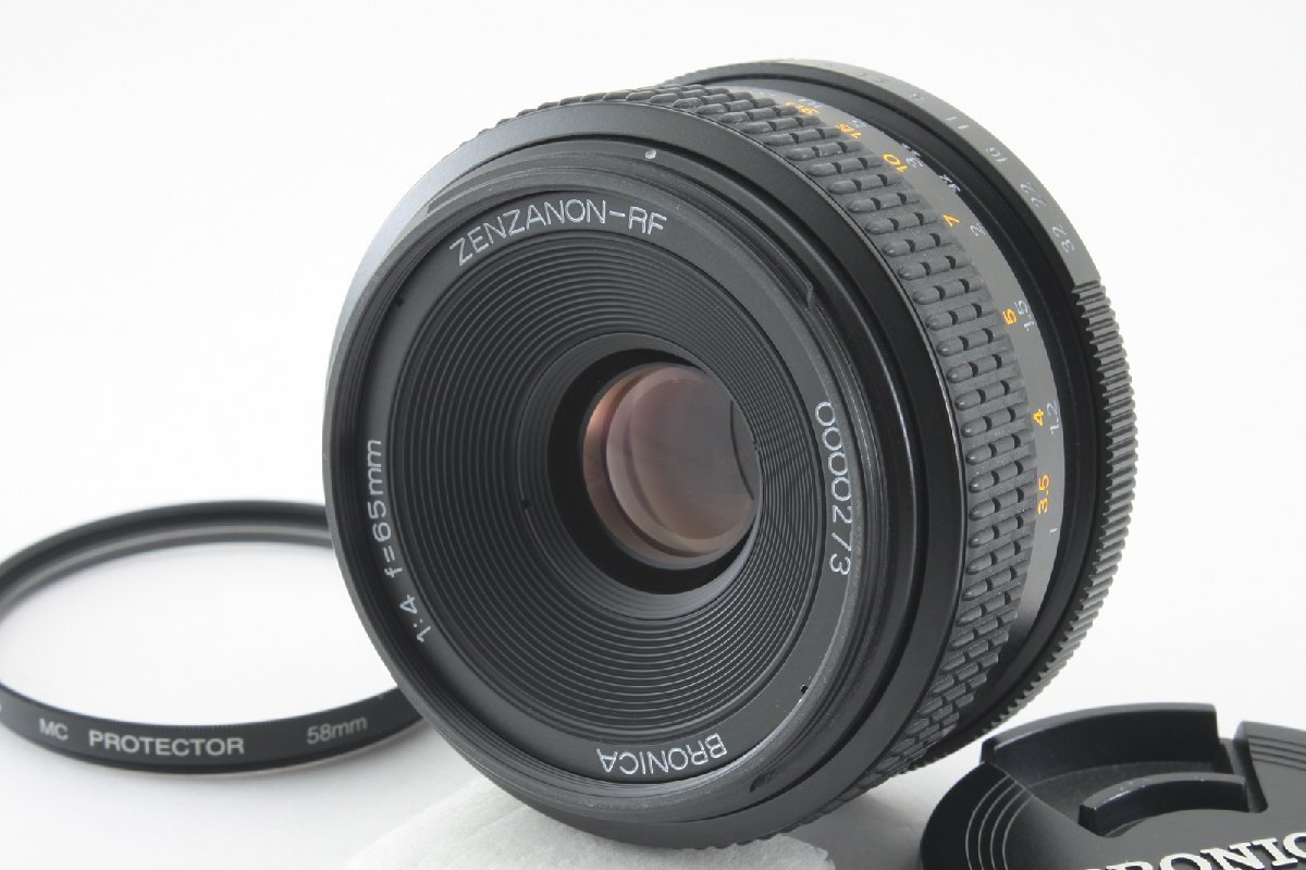◆難あり◆ブロニカ BRONICA ZENZANON RF 65mm F4 レンズ RF645用 #10432拍卖