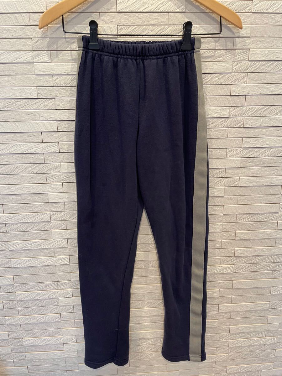 裏起毛 サイドライン パンツ 150センチ ネイビー紺拍卖