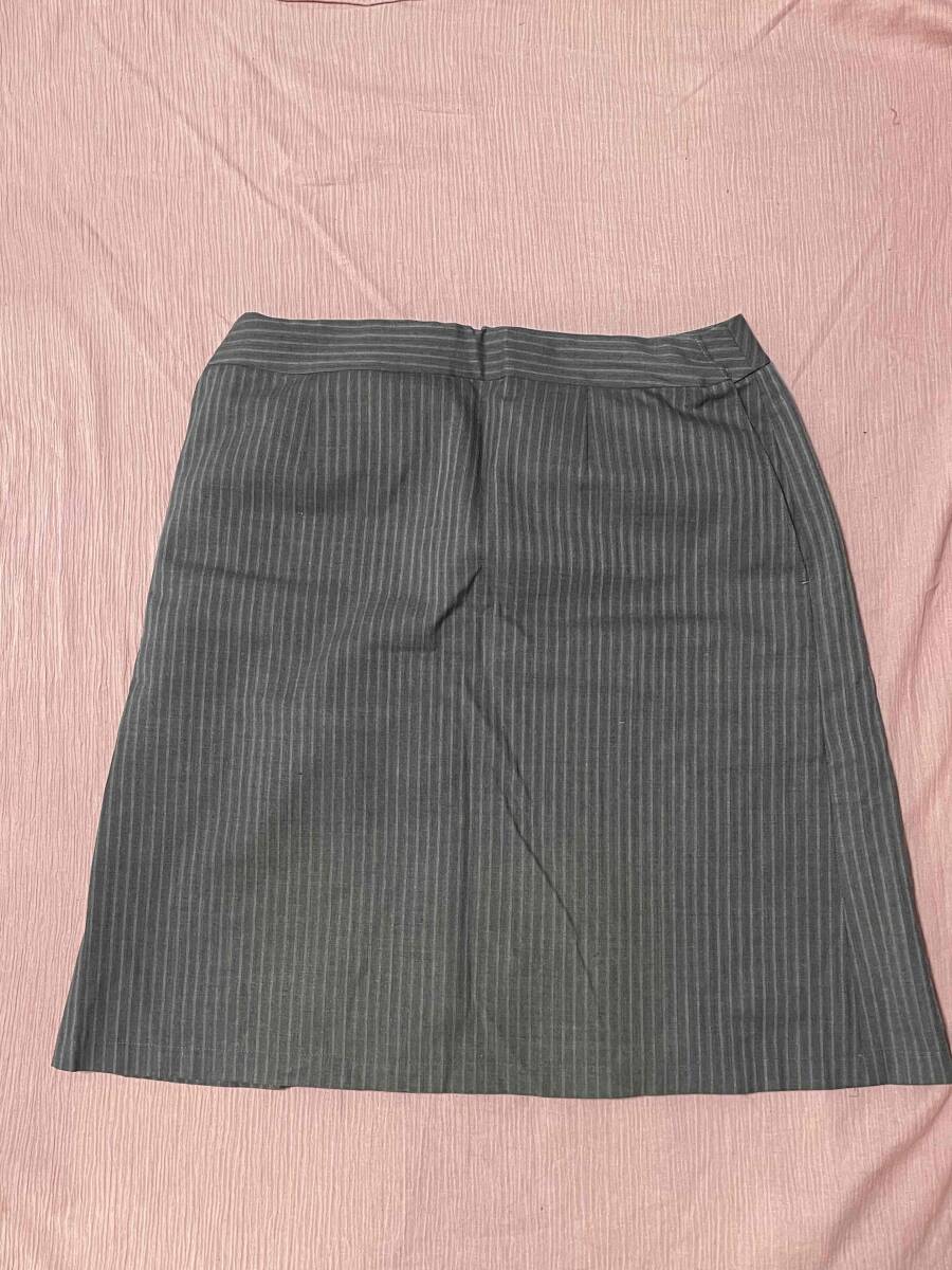 ※Cランク※【中古】SERVO_15号マーメイドスカート(グレー)GSKL1758/サーボ/かわいい会社事務服/おしゃれOL制服拍卖