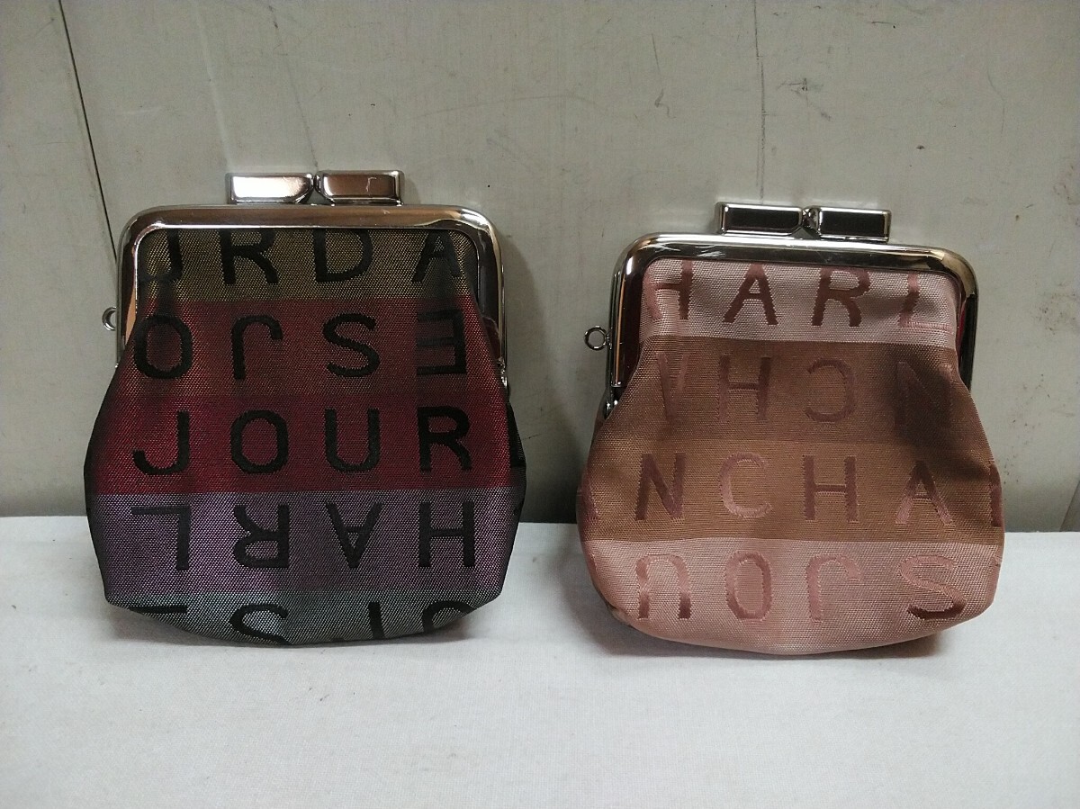 レターパックR/CHARLES JOURDAN【 ガマ口 小銭入れ 】2点セット 中古品 使用少 シャルルジョルダン拍卖