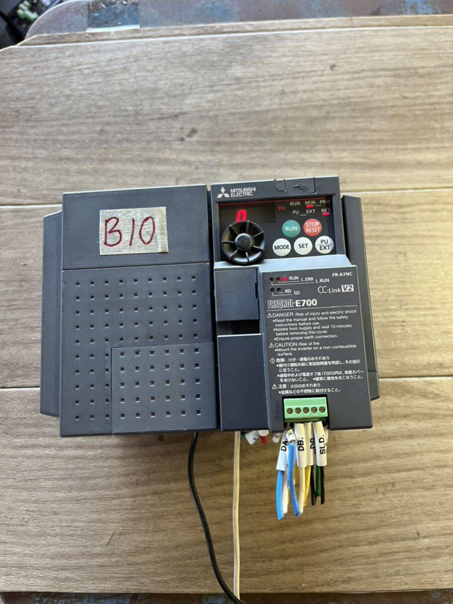 B10 三菱 インバーター FR-E720-3.7K 3.7kw拍卖
